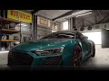 【csr2】audi r8 green shift u0026 tune for 8.19x