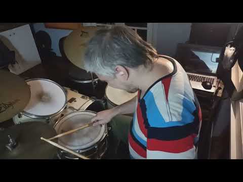 ejercicios La batería en el tango moderno/ritmo básico -3 3 2- acentos  improvisadas en el Hi Hat