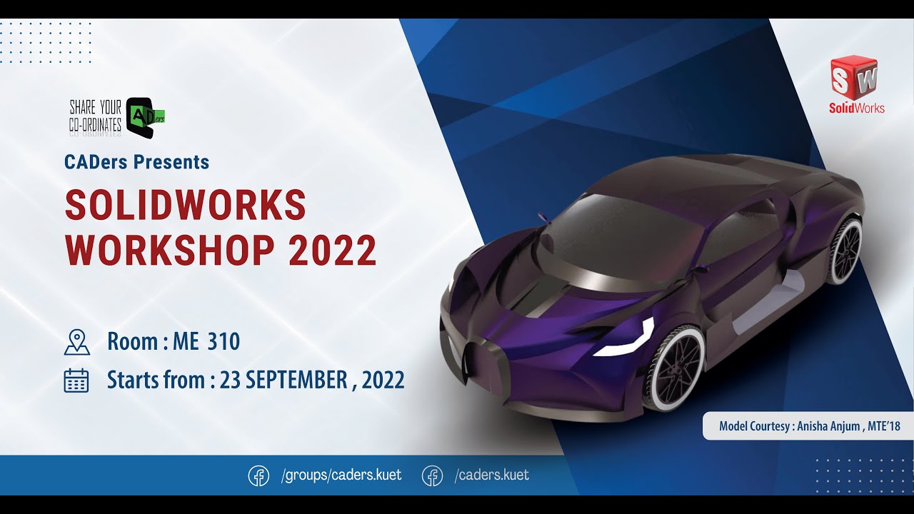 CADers Presents SOLIDWORKS Workshop 2022  || Day 04 CW (Assembly of Gripper)
