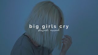 sia - big girls cry (slowed + reverb)