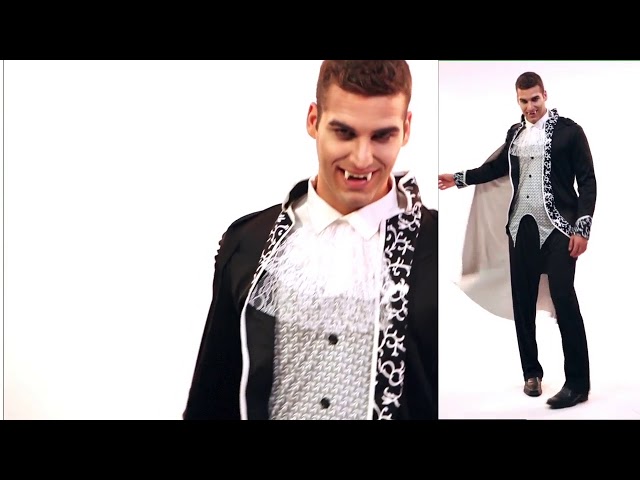 Vídeo relacionado con FIESTAS GUIRCA Disfraz de Vampiro Gótico para Hombre - Disfraz de Vampiro Rojo - Disfraces de Halloween para Hombre Talla Adulto XL