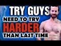 Try Guys || 6 Weeks to Cover Model Abs || The WRONG Way to Get Abs!!!