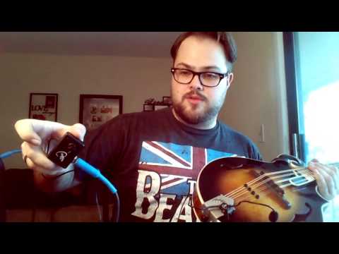 "THE FEATHER" MANDOLIN PICKUP with FLEXIBLE MICRO-GOOSE NECK by Myers Pickups, Mandolin Pickup image 6