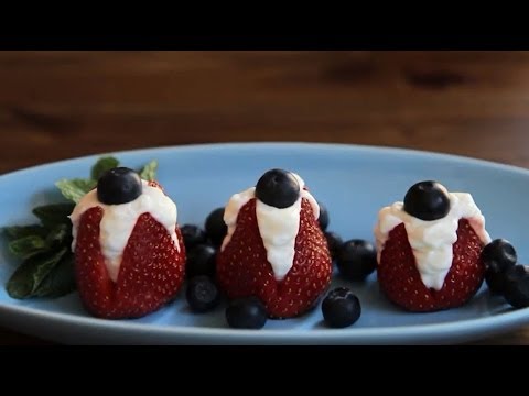How to Make Stuffed Strawberries | Valentine's Recipes | Allrecipes.com