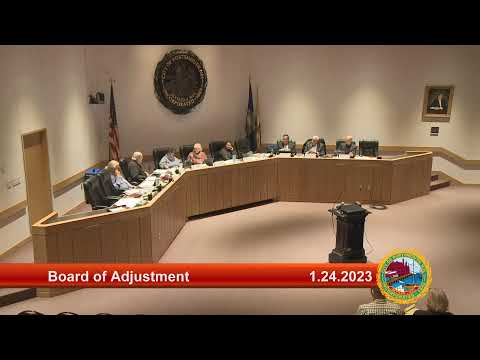 1.24.2023 Board of Adjustment
