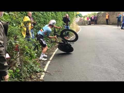 World Cycling Championships Men’s Elite TT - Campenaerts title slipping away