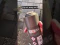 GRAFFITI spray paint HACK! How to get more PAINT!😍 #graffiti #spraypaint