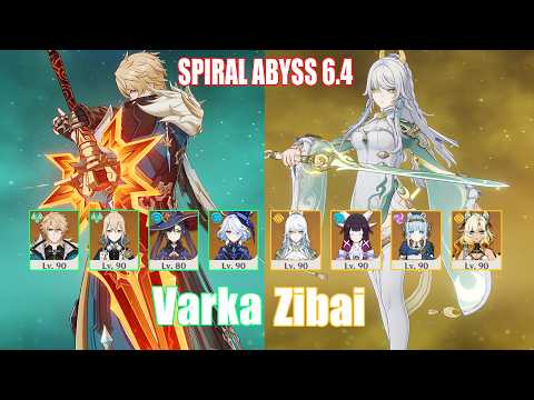 C0 Varka & C0 Zibai | Spiral Abyss 6.4 | Genshin Impact