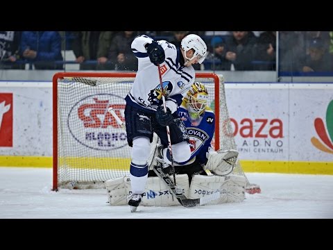 47. kolo WSM ligy: Rytíři Kladno - HC Slovan Ústí nad Labem 2:3pp