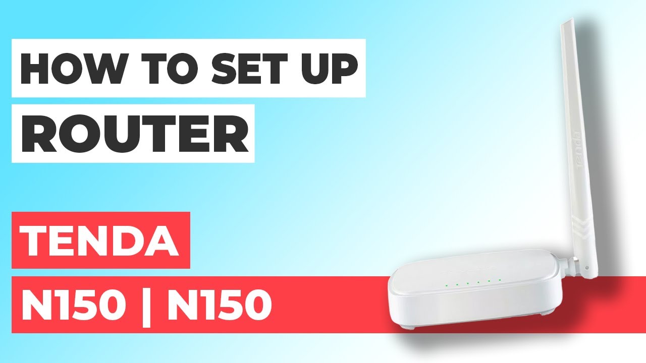 ✅ How to Setup Tenda N150 | How to Set Up Tenda N150 N150 WiFi Router
