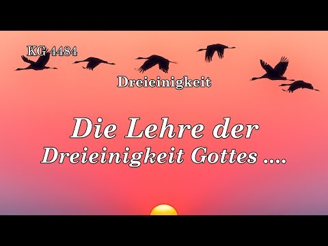 BD 4484 - DIE LEHRE DER DREIEINIGKEIT GOTTES ....