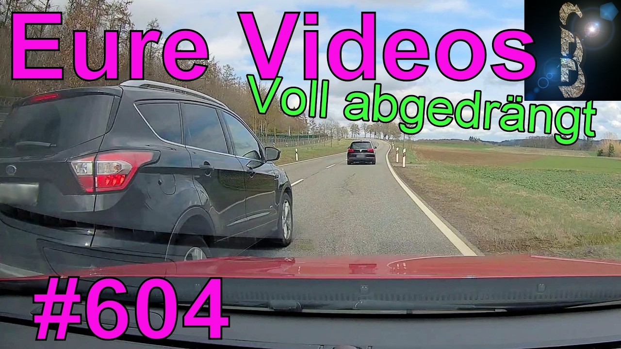 Eure Videos #604 - Dashcam - 2,6 Promille Crash - Parkhaustor vs PKW - Ampel kreativ umfahren