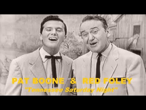 Pat Boone & Red Foley - Tennessee Saturday Night (1955) TV Show