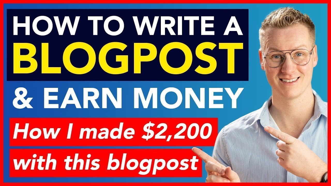 How To Write A Blog Post | Make Money Blogging