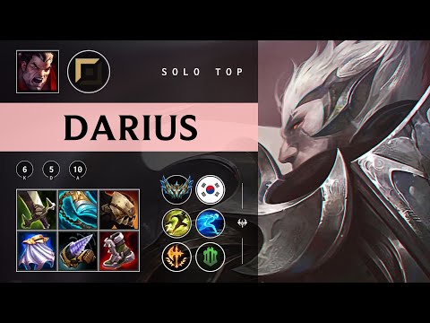 Darius Top vs Rek'Sai - KR Challenger Patch 25.22
