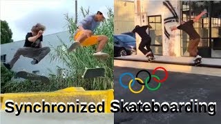 Synchronized Skateboarding Compilation
