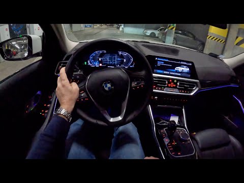 BMW 3 Night  [2.0 318I 156HP] | POV Test Drive #1053 Joe Black