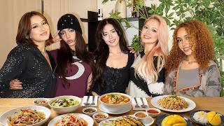 I Hosted A Mukbang With GIRLSET!