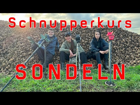 Schnupperkurs #sondeln  in den Niederlanden: Auf Schatzsuche mit einem Metalldetektor! #minelab