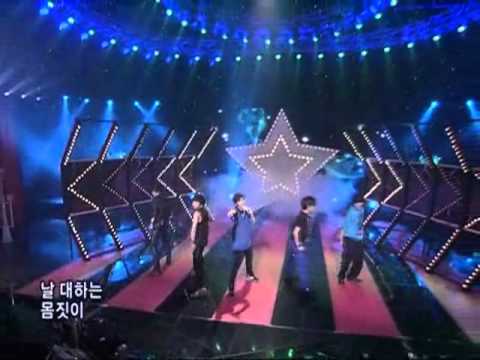 SHINee - You are so beautiful (샤이니-누난너무예뻐) @SBS Inkigayo 인기가요 20080525