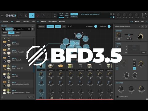 BFD 3.5 Virtual Drum Software | Walkthrough