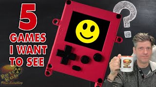😄 5 Games I Would Like to See on the Pokitto, Plus Bounty for #1! 😄
