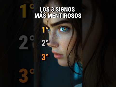 The 3 Most Lying Signs of the Zodiac 🫣 #signs #zodiacsigns #horoscope #astrology #gemini