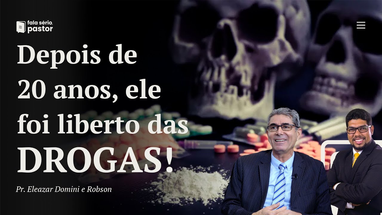 Testemunho impactante: Veja o que as drogas fizeram com ele e como Deus o libertou!
