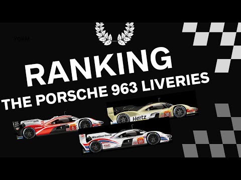 Ranking the Porsche 963 Liveries