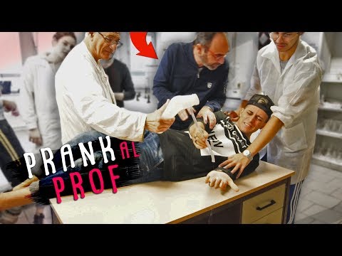 PRANK on the CHEMISTRY TEACHER that went really WORSE! *school prank*