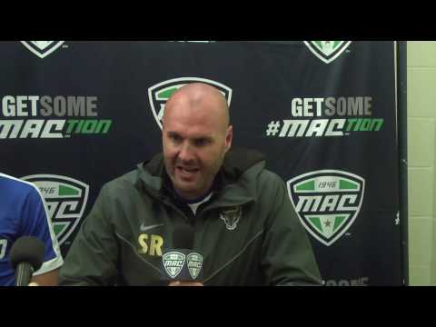 Buffalo Men's Soccer MAC Semi's Post Game