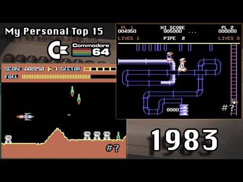 My Personal Top 15 C64 Games From 1983