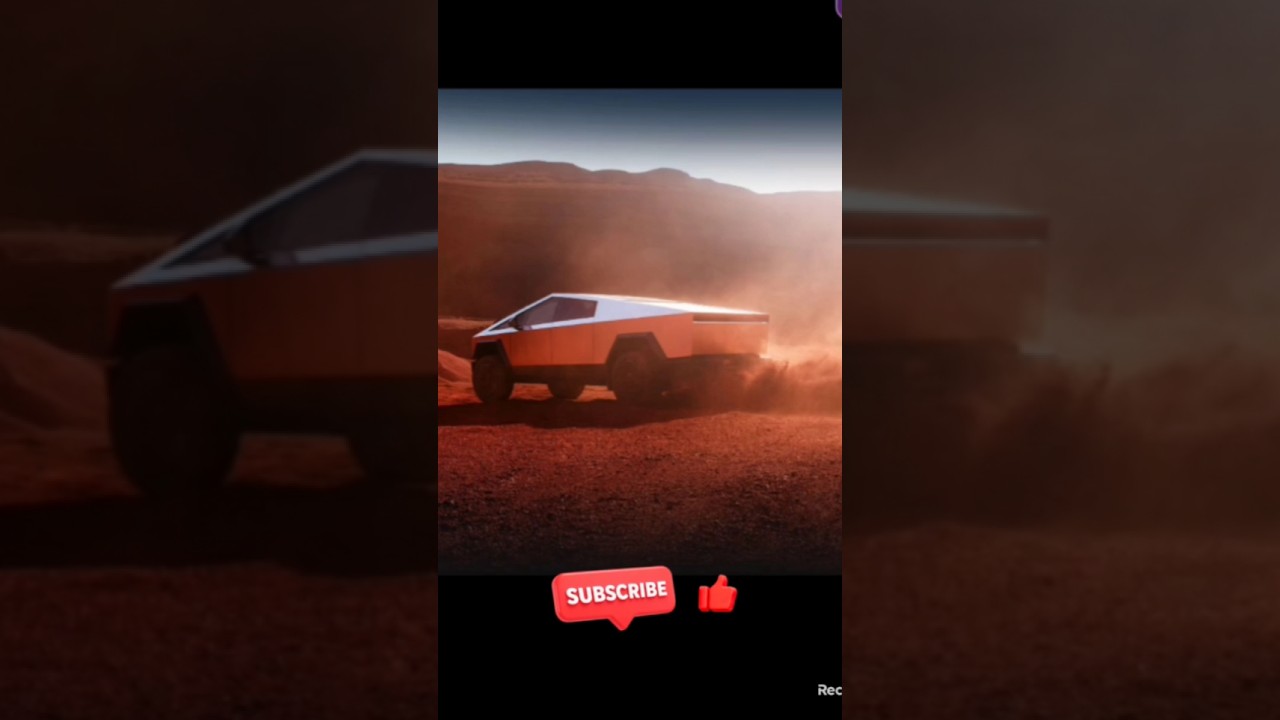 #trending #Tesla Cybertruck😈😈