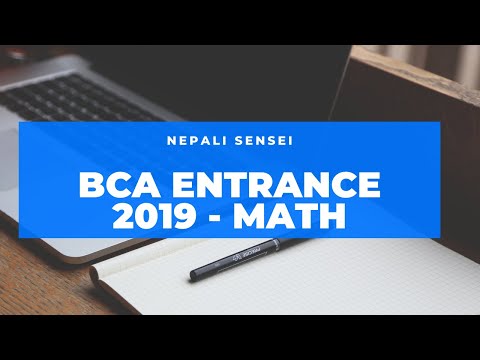 , title : '2019 BCA ENTRANCE SOLVED CMAT|BCA|KUUMAT|MBS|LOKSEWA ENTRANCE PREPRATION'