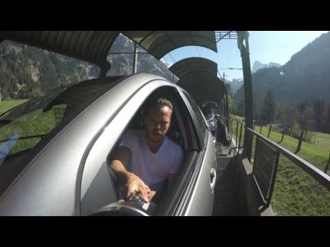 Lötschberg - Kandersteg Autoverlad - Switzerland 2017