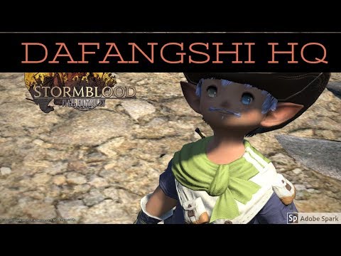 FINAL FANTASY XIV DAFANGSHI HQ EASY CATCH