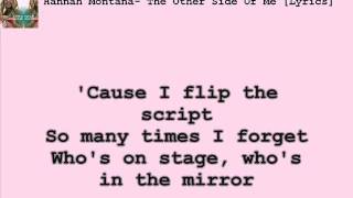 Hannah Montana- The Other Side Of Me [Lyrics] (HQ)
