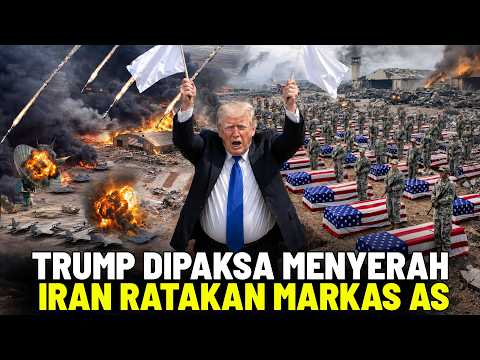 SEMUA PANGKALAN AS HANCUR! Iran Tak Henti Luncurkan Serangan Rudal & Drone Bombardir AS