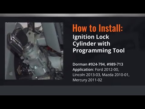 Ford Ignition Lock Cylinder Kit with Programming Tool Installation Video by Dorman products