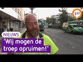 Cees spuit onder luid gejuich de Nijmeegse straten schoon