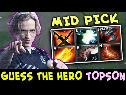Guess the hero - Topson mid build edition
