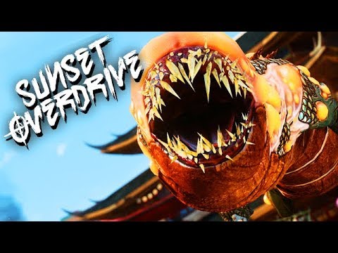 Sunset Overdrive Gameplay PC ULTRA SETTINGS - Norton Boss Fight