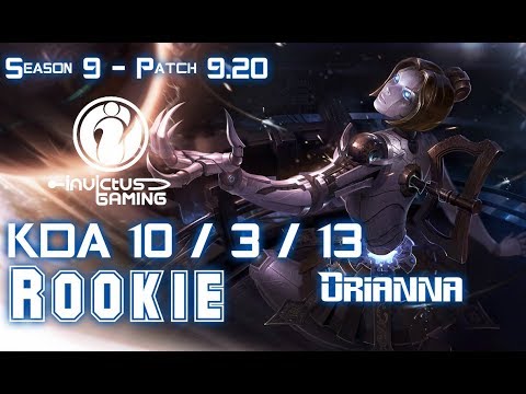 IG Rookie ORIANNA vs TALON Mid - Patch 9.20 EUW Ranked