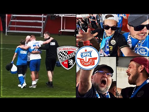 A slightly longer away trip with a lack of sleep! Ingolstadt - Hansa Rostock Stadium Vlog