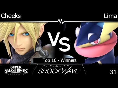 USW 31 - FRKS | Cheeks (Cloud) vs Lima (Greninja) Top 16 - Winners - SSBU