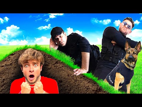 Hiding from A SWAT TEAM!