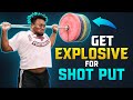 Top 4 Explosive Upper Body Exercises For Shot Put