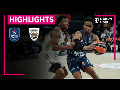 Anadolu Efes Istanbul - Dubai Basketball | EuroLeague | MAGENTA SPORT