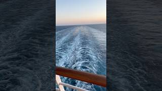At Sea at Sunset | Can’t Beat This Wake View | Allure of the Seas