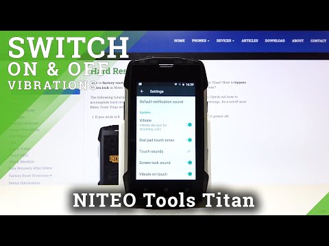 How to Vibration Mode on Niteo Tools Titan – Change Vibration Settings